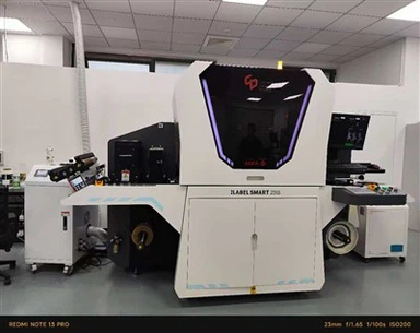 Stampante UV con etichetta rotativa digitale